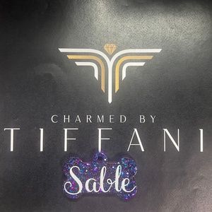 Charmed By Tiffani Dog Name Tag